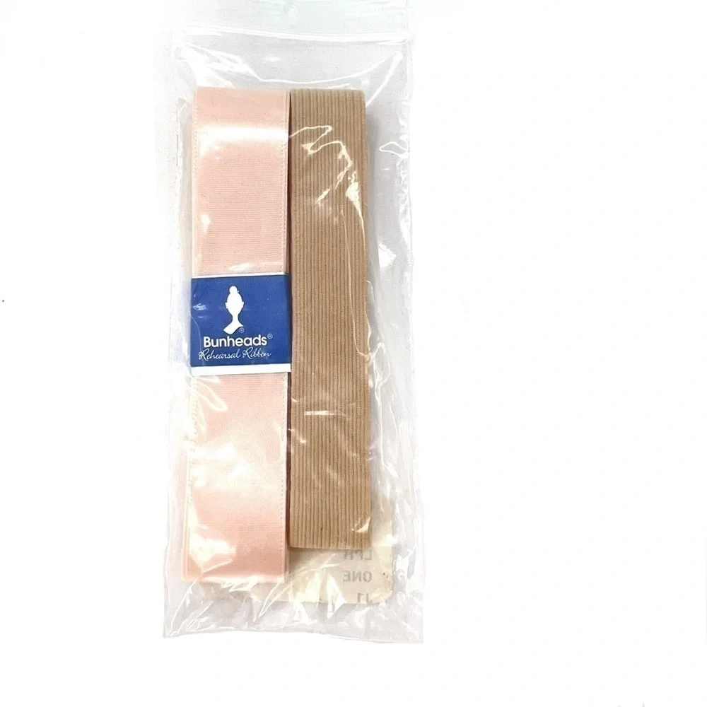 Bunheads Ouch Pouch Jr. (Small) + Rehearsal Ribbons/Elastic Ballet Pointe New